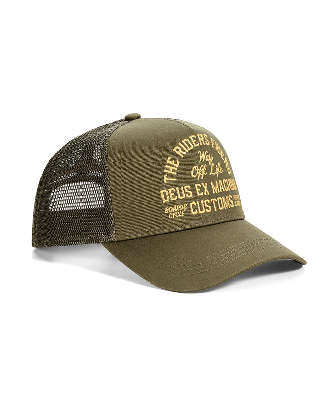 SHOOK ONES TRUCKER - OLIVE GREEN