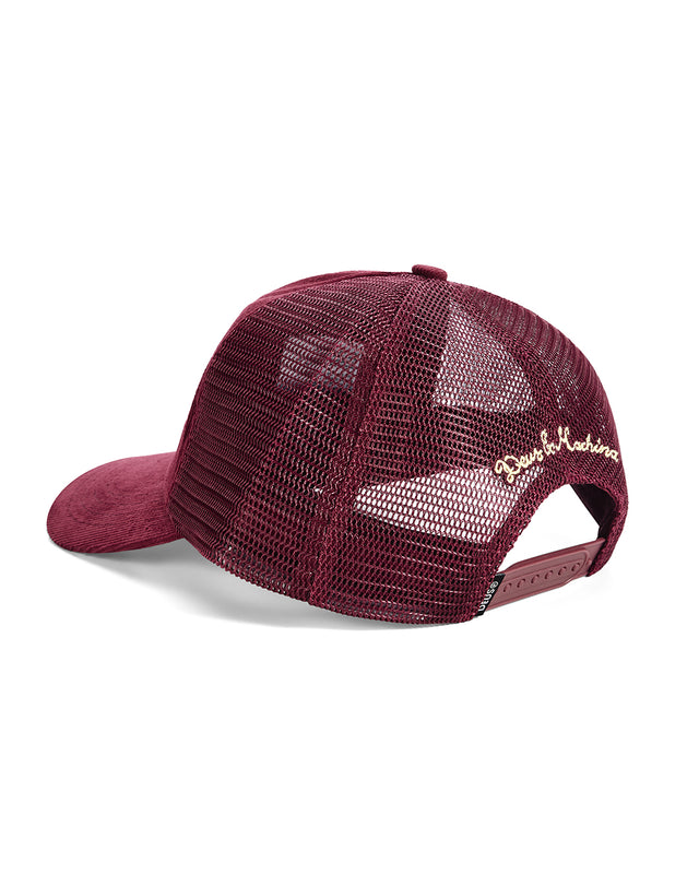 PILL CORD TRUCKER 3 - BURGUNDY
