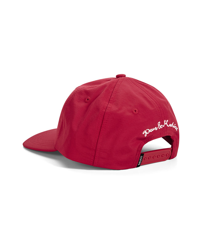 SHIELD NYLON CAP 2 - CHERRY RED