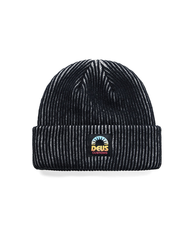 MELODY 2 TONE BEANIE - ANTHRACITE GREY