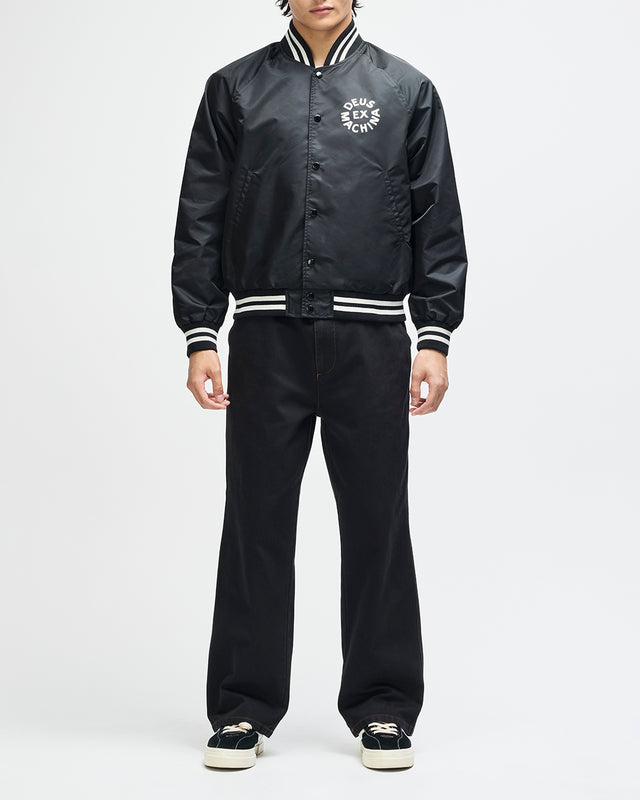 STADIUM JACKET - BLACK