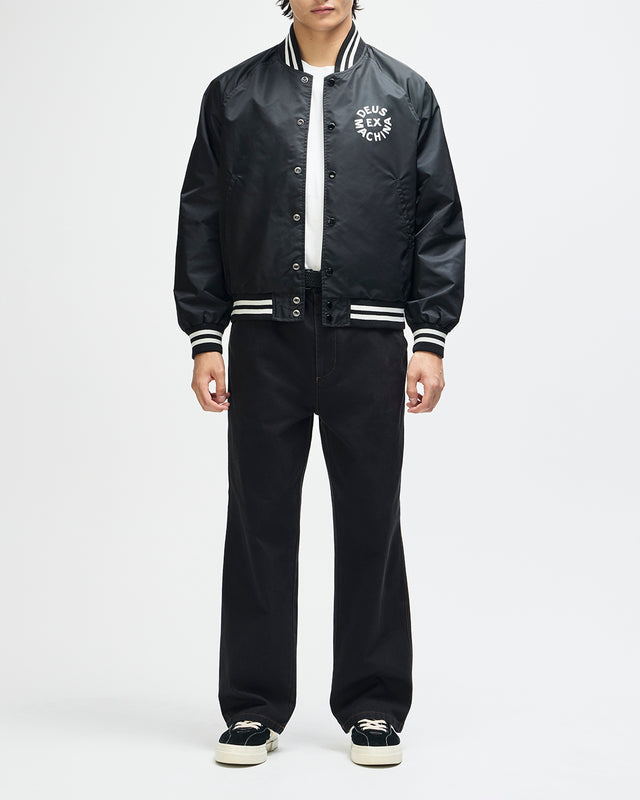 STADIUM JACKET - BLACK