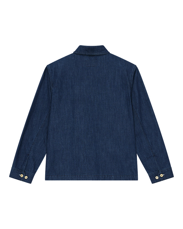 DENIM CHORE JACKET - VINTAGE BLUE