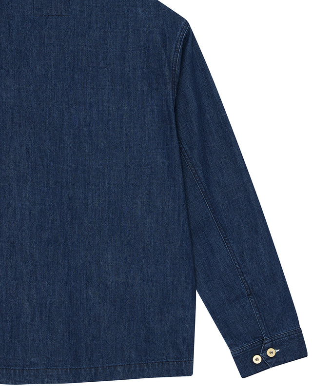 DENIM CHORE JACKET - VINTAGE BLUE