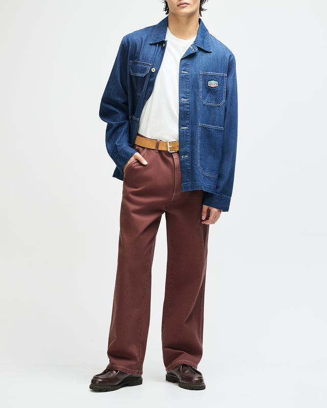 DENIM CHORE JACKET - VINTAGE BLUE