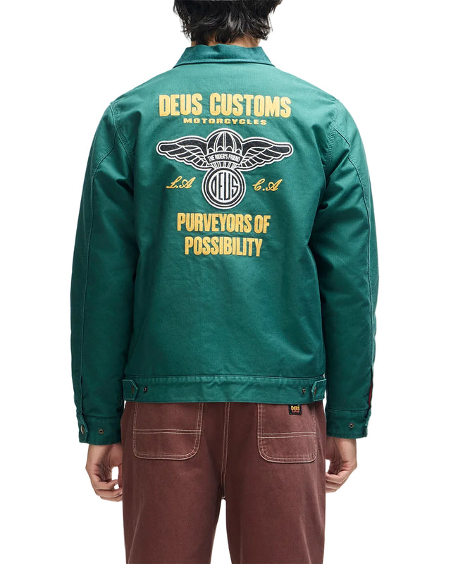 CUTAWAY JACKET - RACING GREEN