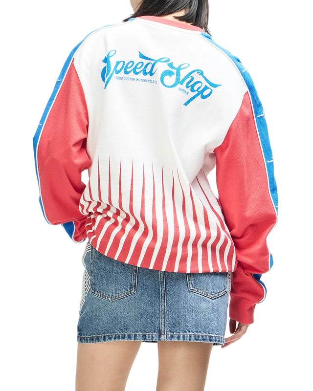 TRIFE LIFE MOTO JERSEY - TOFU WHITE