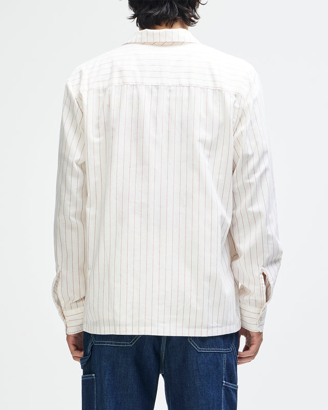 FORECOURT STRIPE SHIRT 2 - VINTAGE WHITE