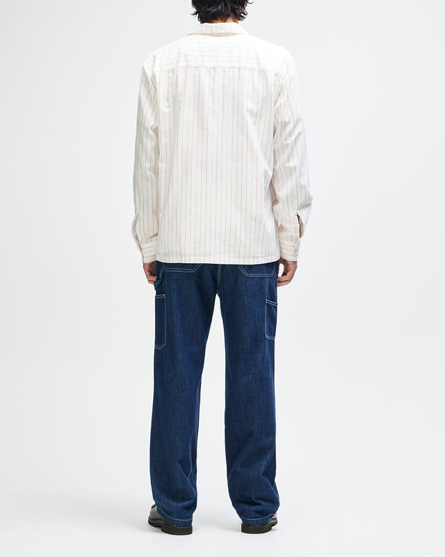 FORECOURT STRIPE SHIRT 2 - VINTAGE WHITE