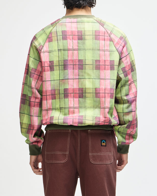 CAGE CREW - OLIVE CHECK