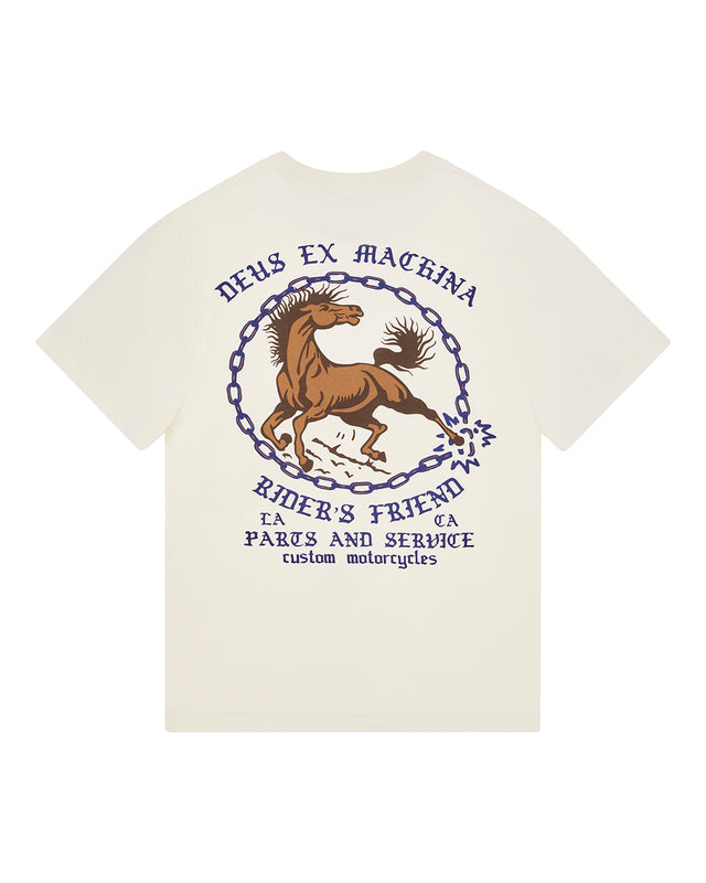 UNCHAINED TEE 2 - VINTAGE WHITE