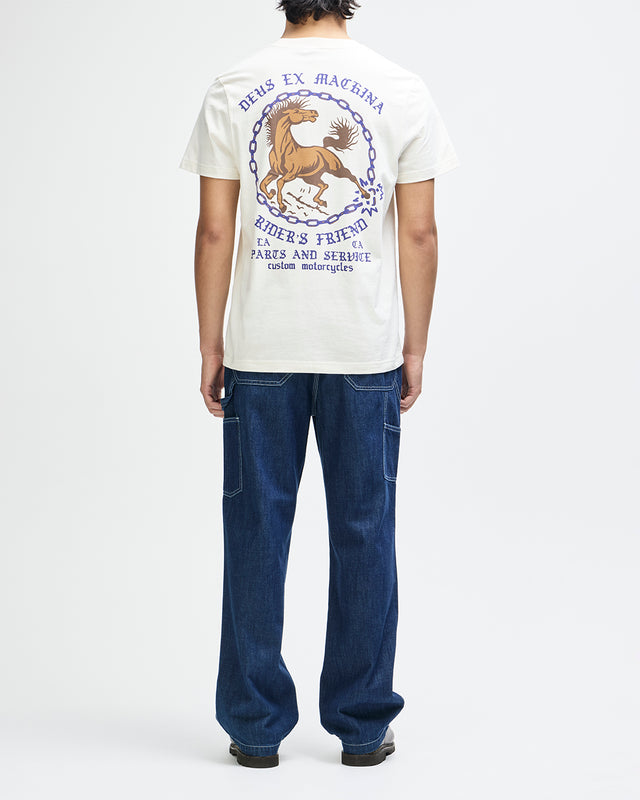 UNCHAINED TEE 2 - VINTAGE WHITE