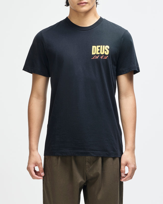 CUTAWAY TEE - BLACK