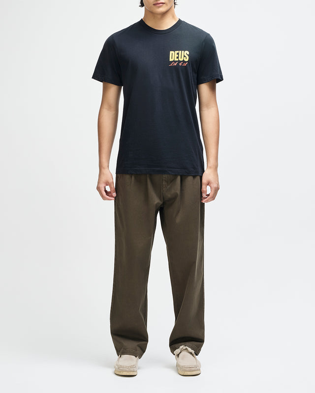 CUTAWAY TEE - BLACK