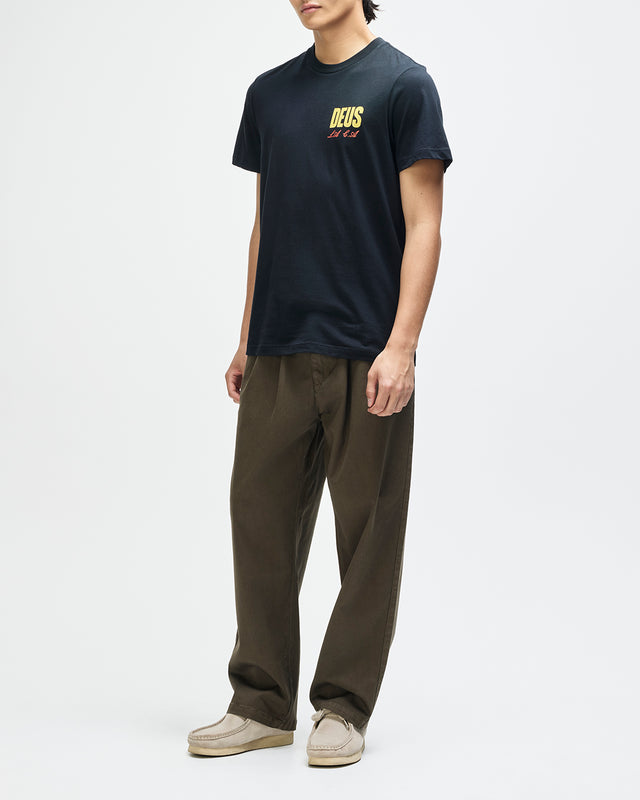 CUTAWAY TEE - BLACK