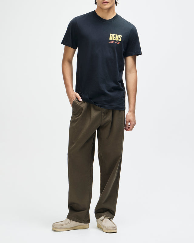 CUTAWAY TEE - BLACK