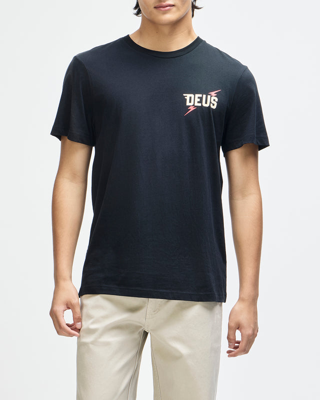 GLOBAL SPARK TEE - BLACK