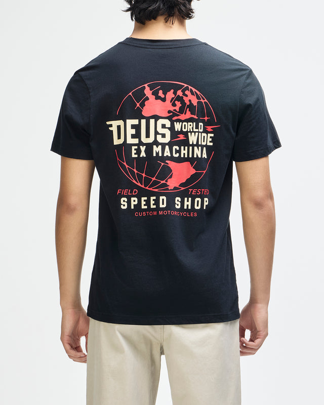 GLOBAL SPARK TEE - BLACK