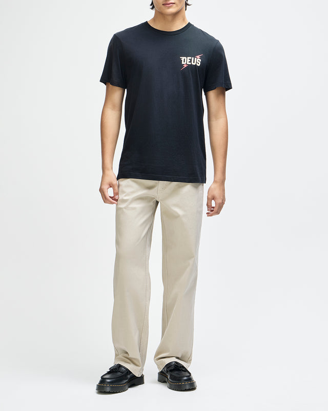 GLOBAL SPARK TEE - BLACK