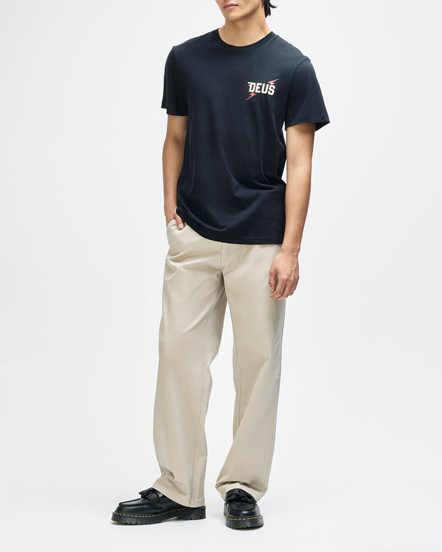 GLOBAL SPARK TEE - BLACK