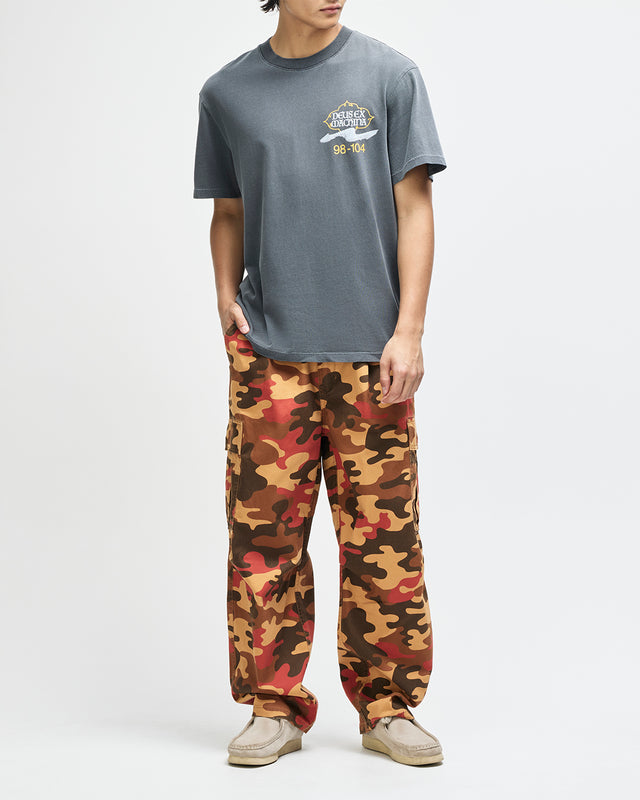 EASY PEACEY TEE - ANTHRACITE