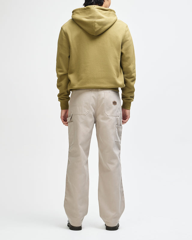 VICTORY LAP ZIP HOODIE - OLIVE GREEN