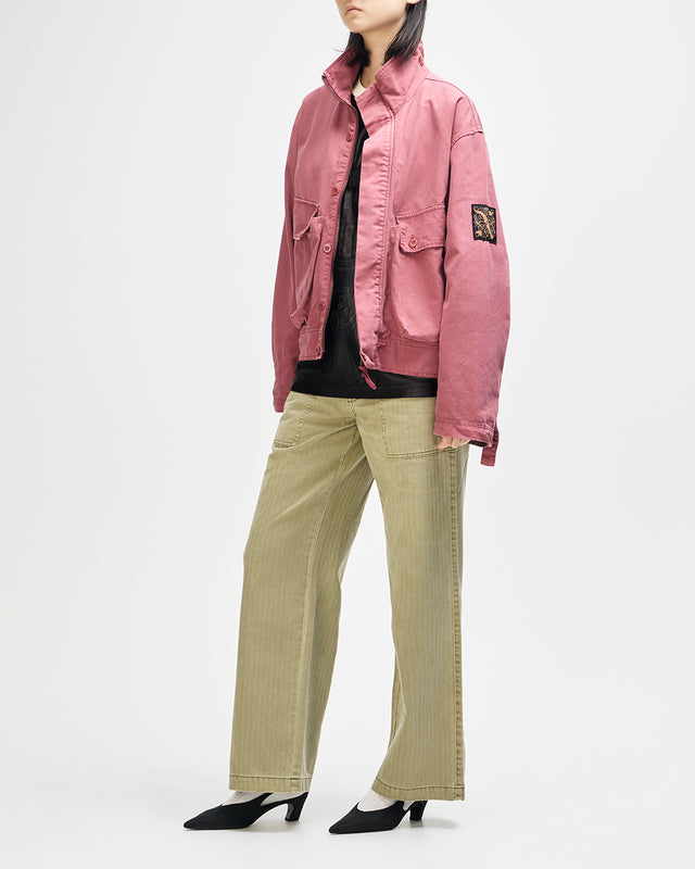 COMMON STATE JACKET - OVERDYED RED