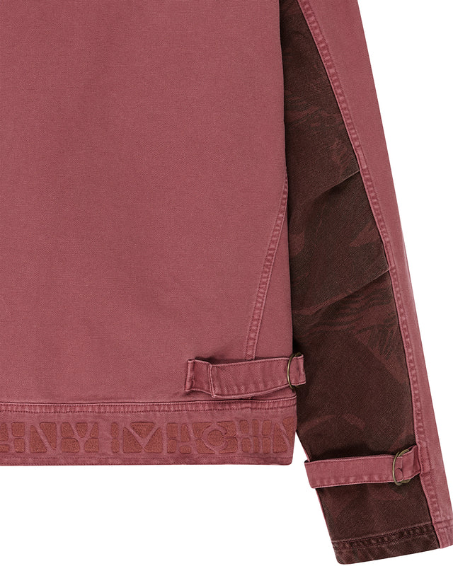 COMMON STATE JACKET - OVERDYED RED