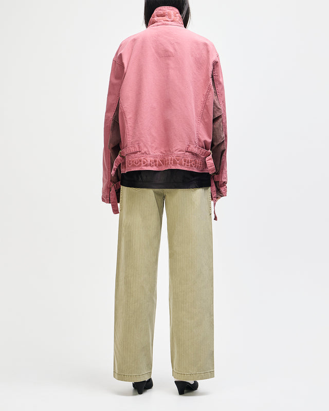 COMMON STATE JACKET - OVERDYED RED