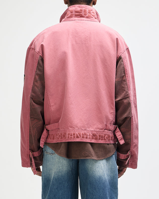 COMMON STATE JACKET - OVERDYED RED