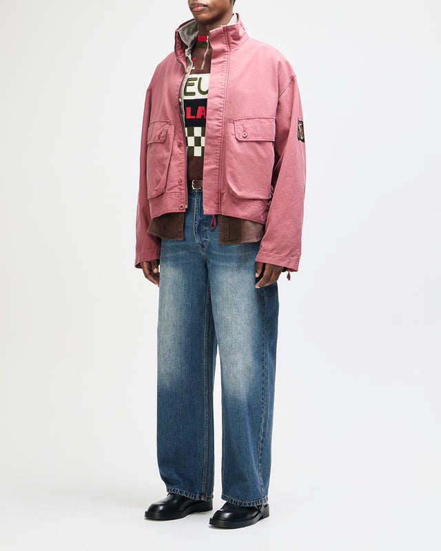 COMMON STATE JACKET - OVERDYED RED