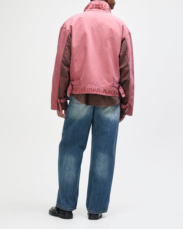 COMMON STATE JACKET - OVERDYED RED