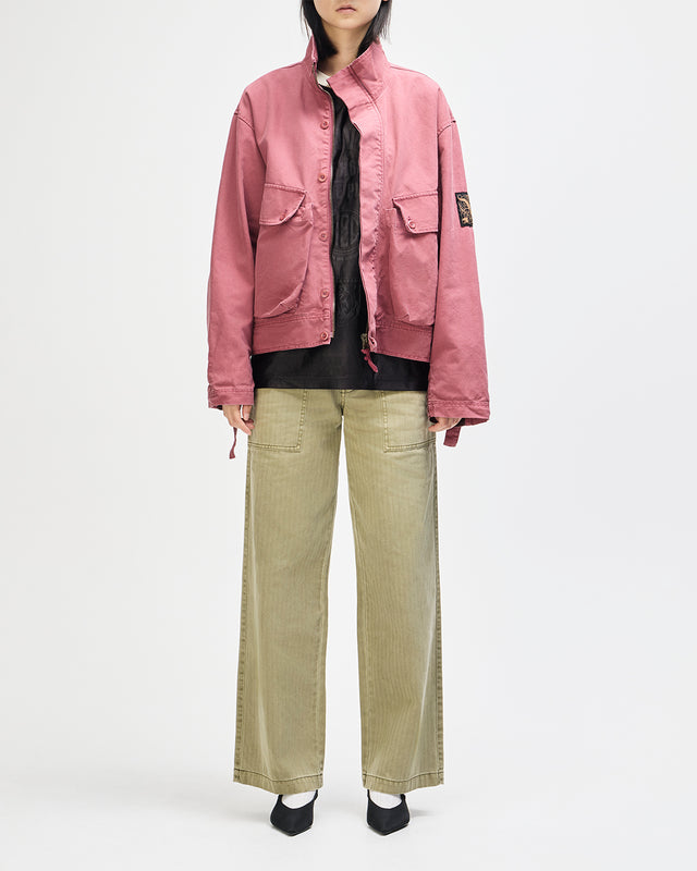COMMON STATE JACKET - OVERDYED RED