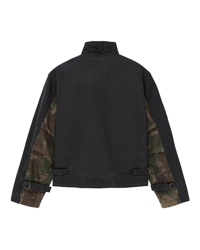 COMMON STATE JACKET - OVERDYED ANTHRACITE GREY