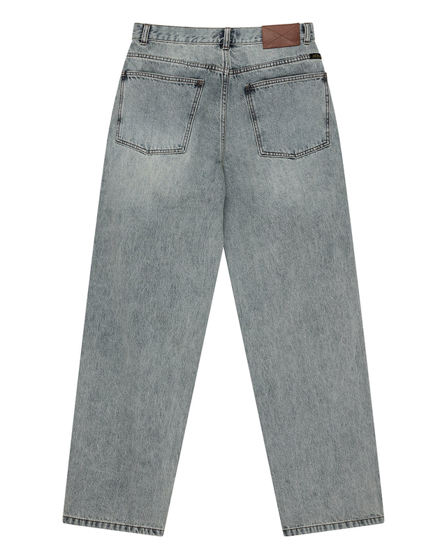TRUE LINE STRAIGHT JEAN - WASHED INDIGO