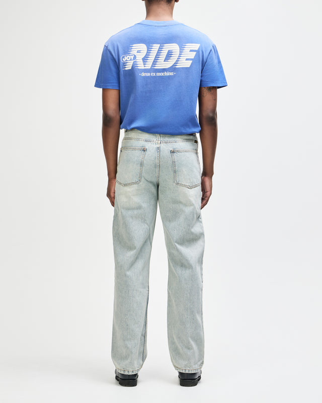TRUE LINE STRAIGHT JEAN - WASHED INDIGO