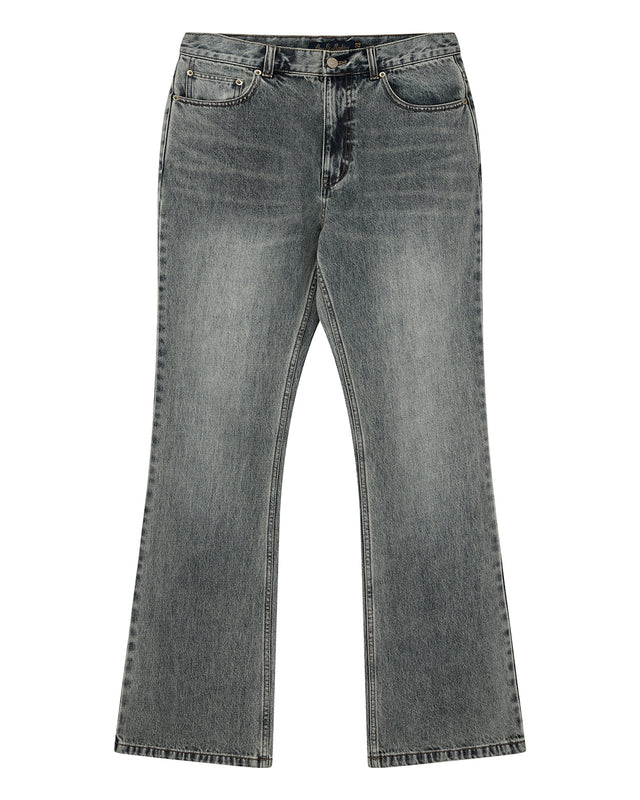 CURVE LINE BOOTCUT JEAN - DIRTY DENIM