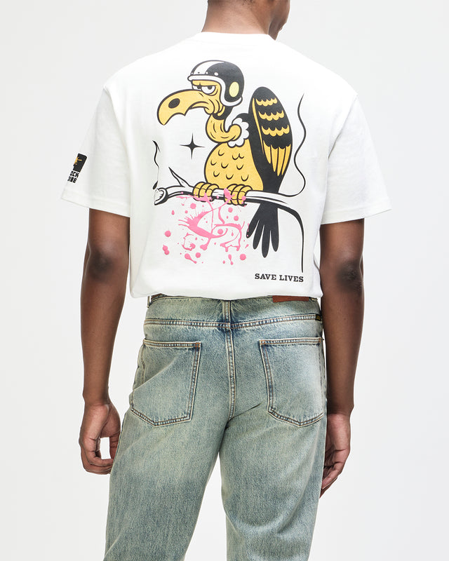 TURPENTINE OS TEE - VINTAGE WHITE