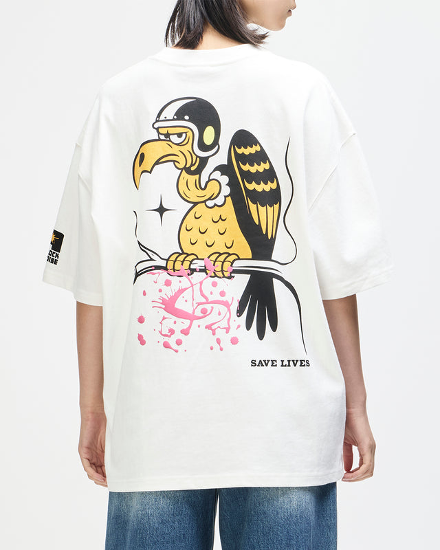 TURPENTINE OS TEE - VINTAGE WHITE