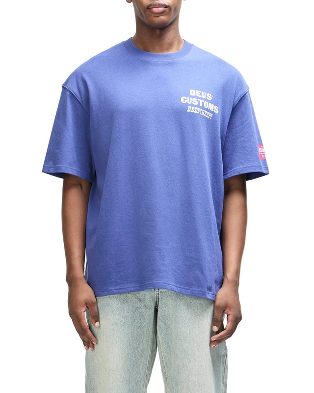 BLOOMERS OS TEE - LIMOGES BLUE