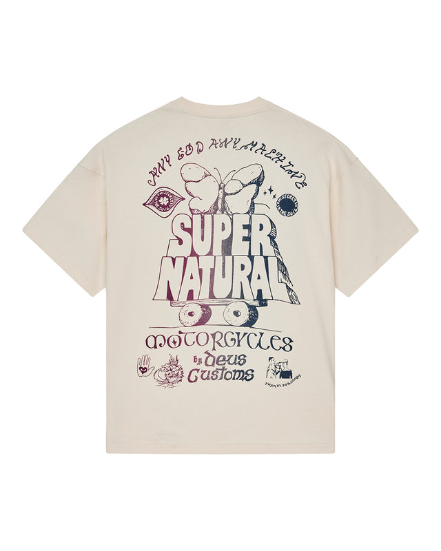 TEMPLE TORQUE OS TEE - DIRTY WHITE
