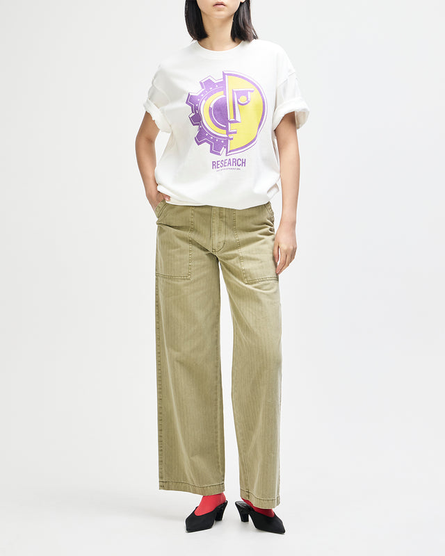 UTILITY OS TEE - VINTAGE WHITE