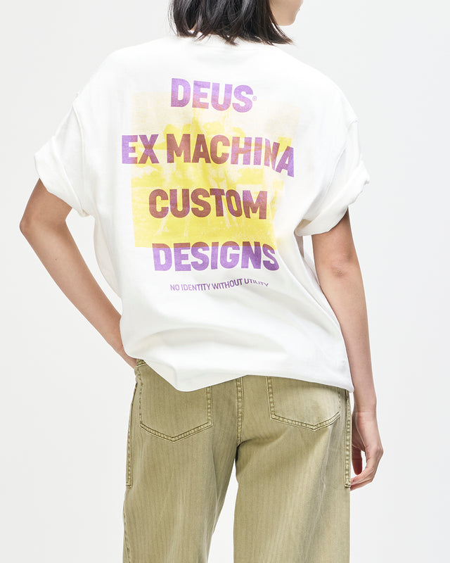 UTILITY OS TEE - VINTAGE WHITE