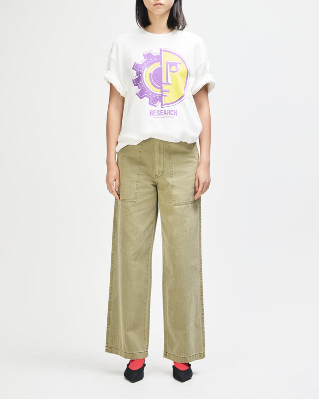 UTILITY OS TEE - VINTAGE WHITE