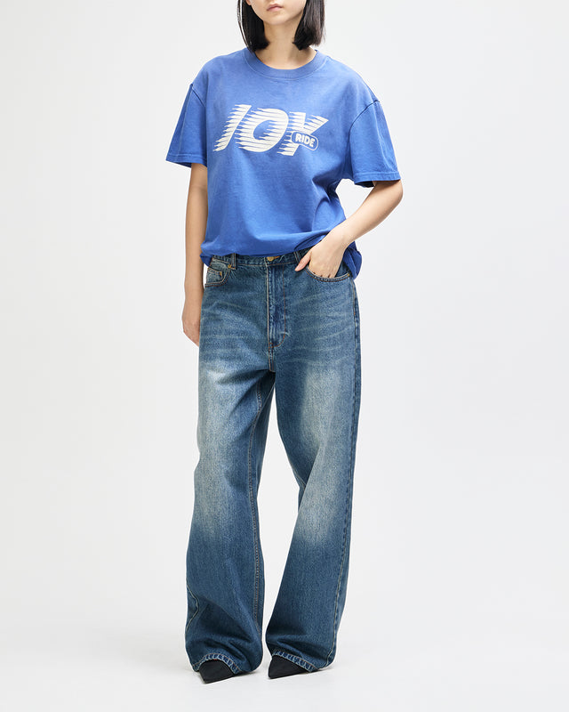FAST TIMES TEE - LIMOGES BLUE