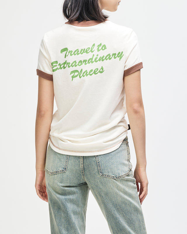EXTRAORDINARY TEE - DIRTY WHITE