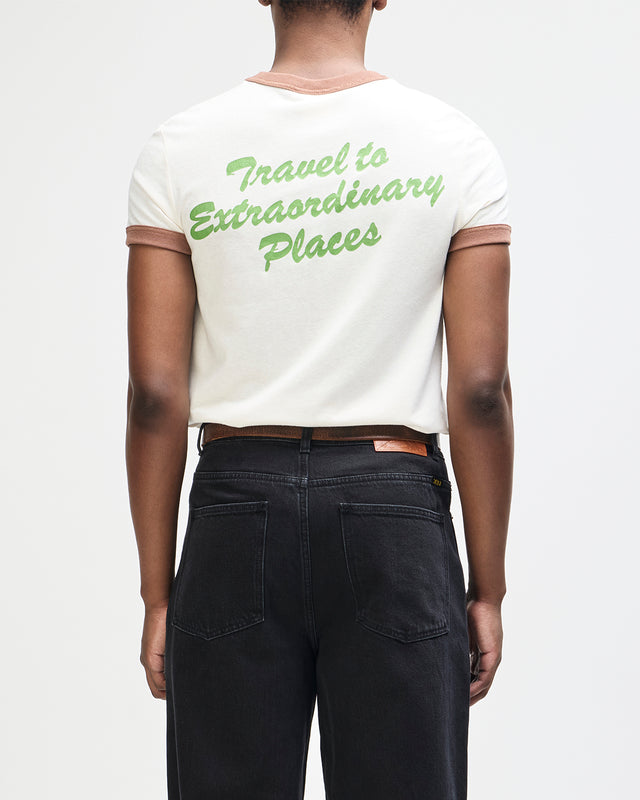EXTRAORDINARY TEE - DIRTY WHITE