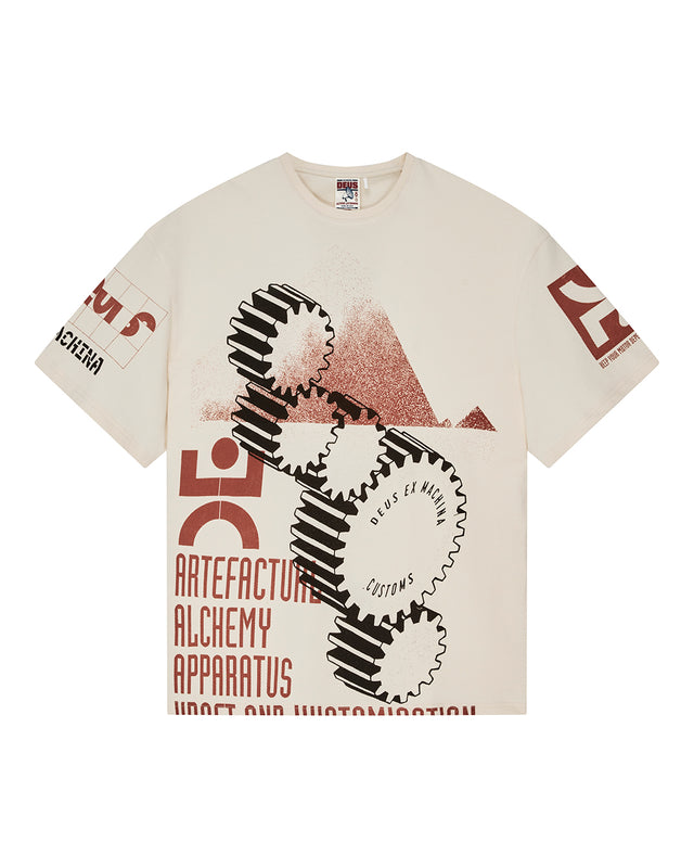 MERZ OVERSIZED TEE - DIRTY WHITE