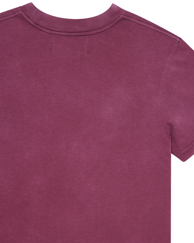 DAPHNE TEE - BURGUNDY
