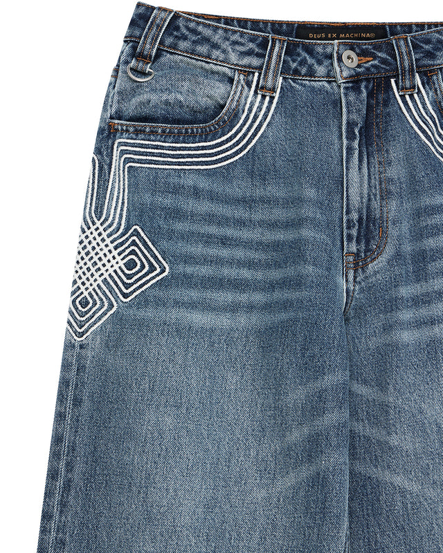 BONHAM EMBRO JEAN - INDIGO